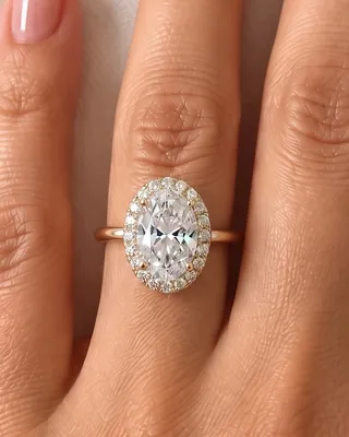 The same ring with a halo